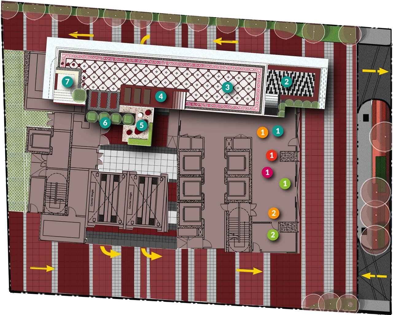 Exsim KLCC_Kyliez Suites_Facilities Map