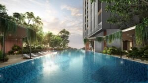 Exsim Sabah_Bayu Damai Residences_Facilities_Pool view