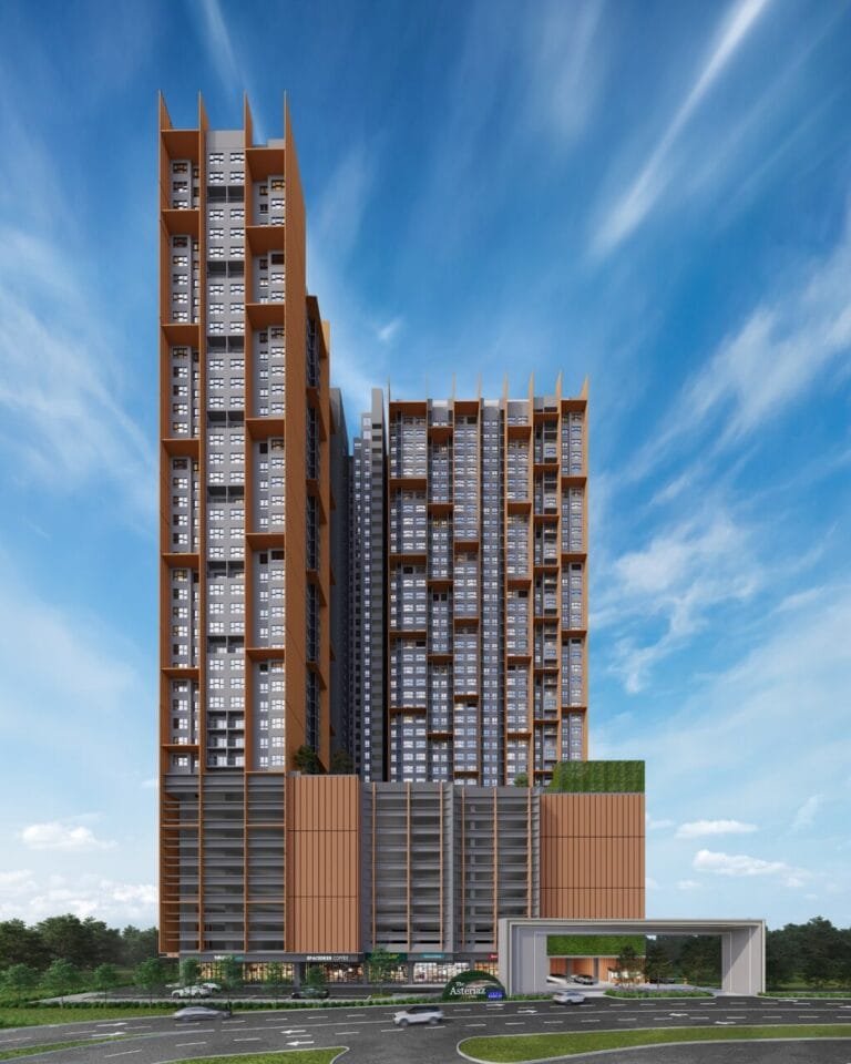 Exsim New Project_Exsim Johor_The Asteriaz @ Kebun Teh Johor _Facade
