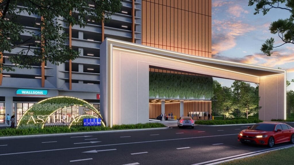 Exsim New Project_Exsim Johor_The Asteriaz @ Kebun Teh Johor _Facilities_Grand Entrance