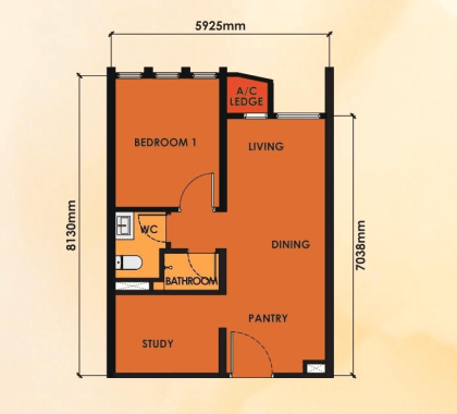 new-project-exsim-phoeniz-suites-klcc-layout-type-a-484sqft-2-rooms